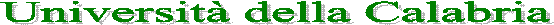 Universit della Calabria